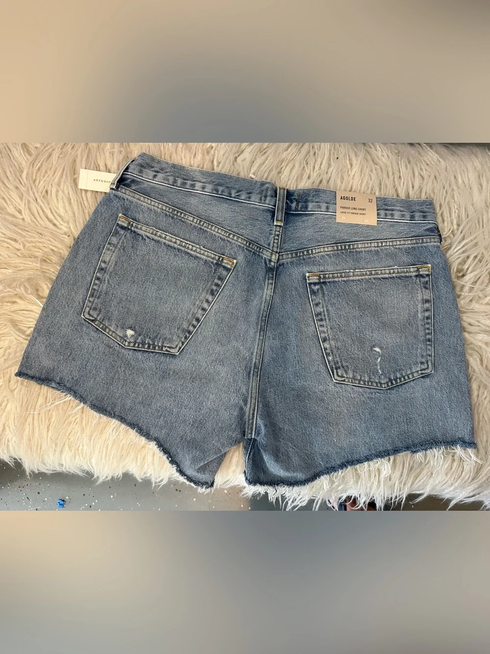 25. Agolde nwt Jean shorts sz 32 Parker long $148ret